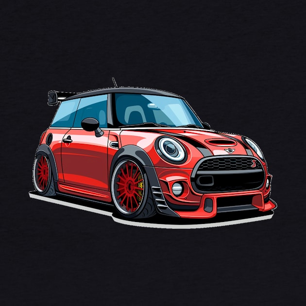 Mini GP Cartoon Red by SynchroDesign